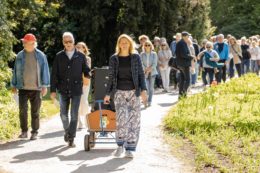 Transport der Soundanlage
